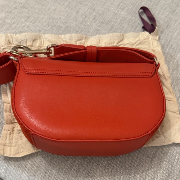 Ted Baker Equenia Red Crossbody Saddle Bag - Picture 6 of 7